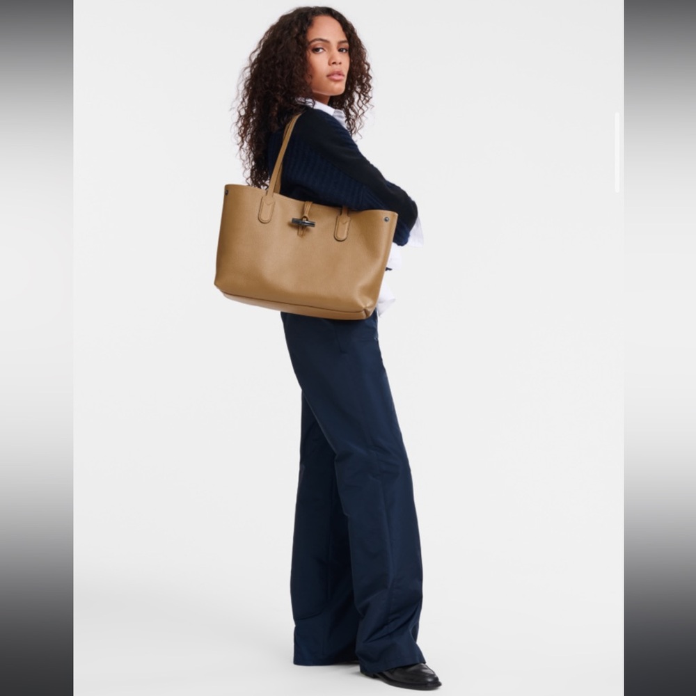Longchamp Brown Tote Bag - Picture 1 of 8